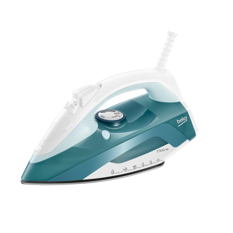 Beko SIM4123T Ferro a vapore Piastra in Ceramica 2300 W Verde Bianco Hotsell