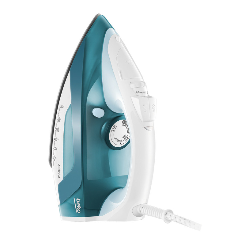 Beko SIM4123T Ferro a vapore Piastra in Ceramica 2300 W Verde Bianco Hotsell