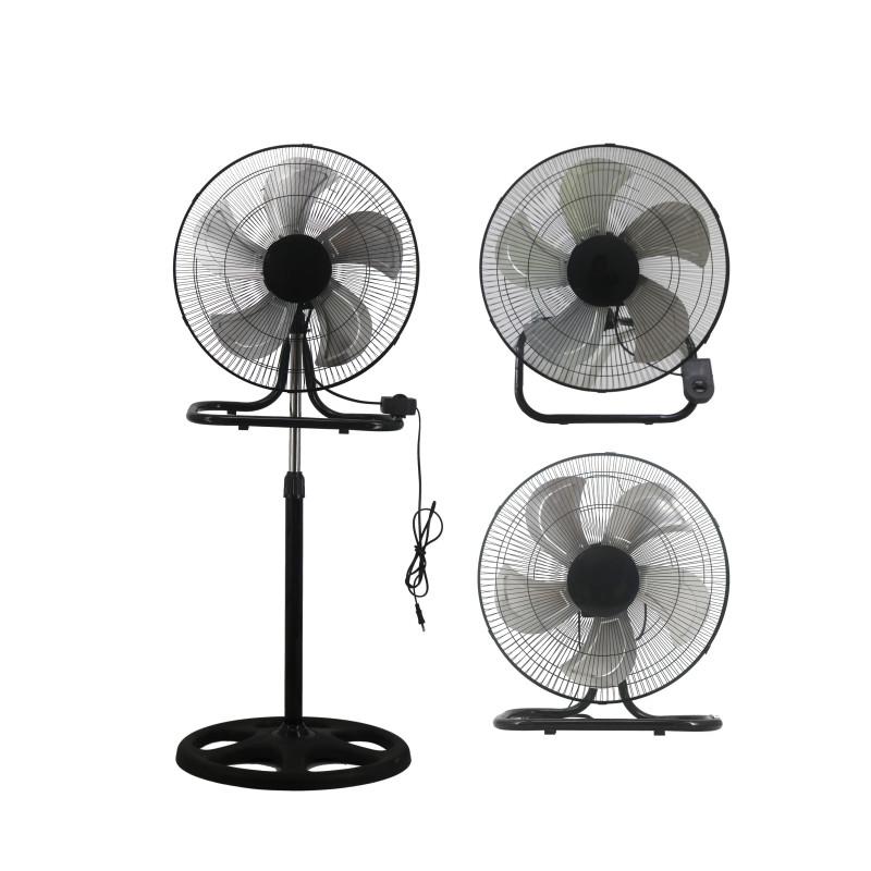 Pyramidea VPM45 ventilatore Nero Acciaio inox 2025