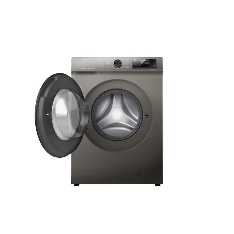 Hisense WFQP8014EVMT lavatrice Caricamento frontale 8 kg 1400 Giri/min Acciaio inox Promozione Limitata