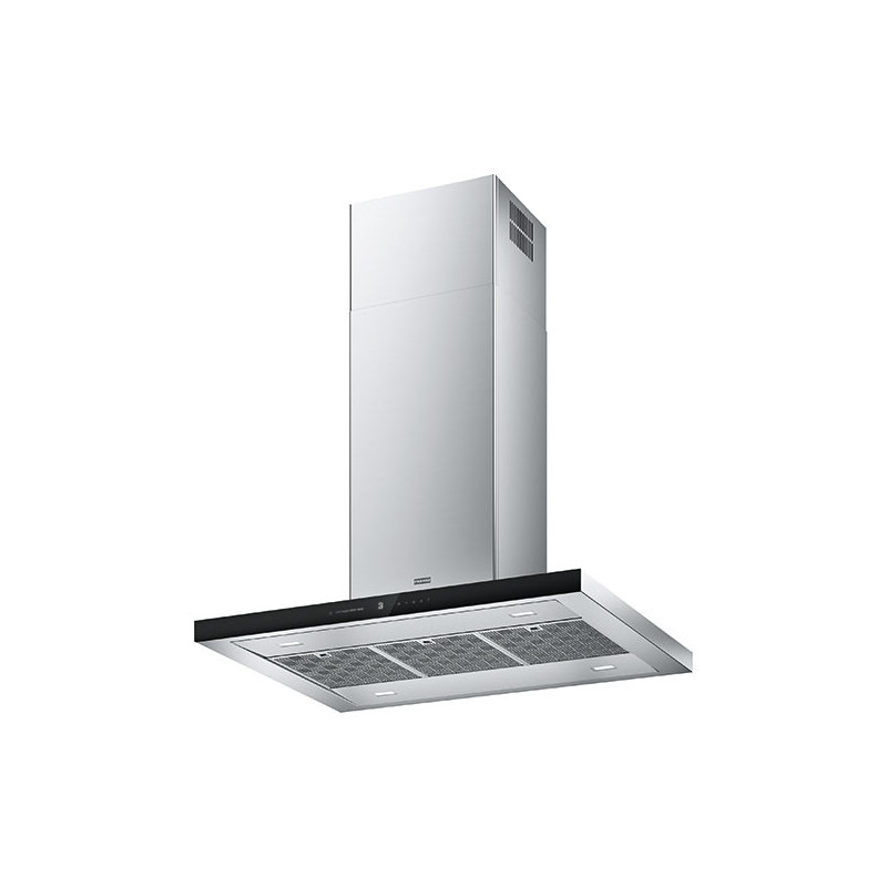 Franke T-SHAPE AVANT-SILENCE FTLN I H45 X/BK GLASS A90 Cappa aspirante a isola Nero Acciaio inox 750 m³/h A+ Black Friday Prezzi