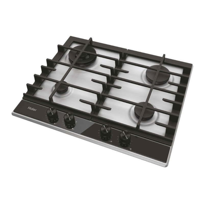 Haier Series 4 HAHG6BR4XH Acciaio inox Da incasso 59.5 cm Gas 4 Fornello(i) Sottocosto