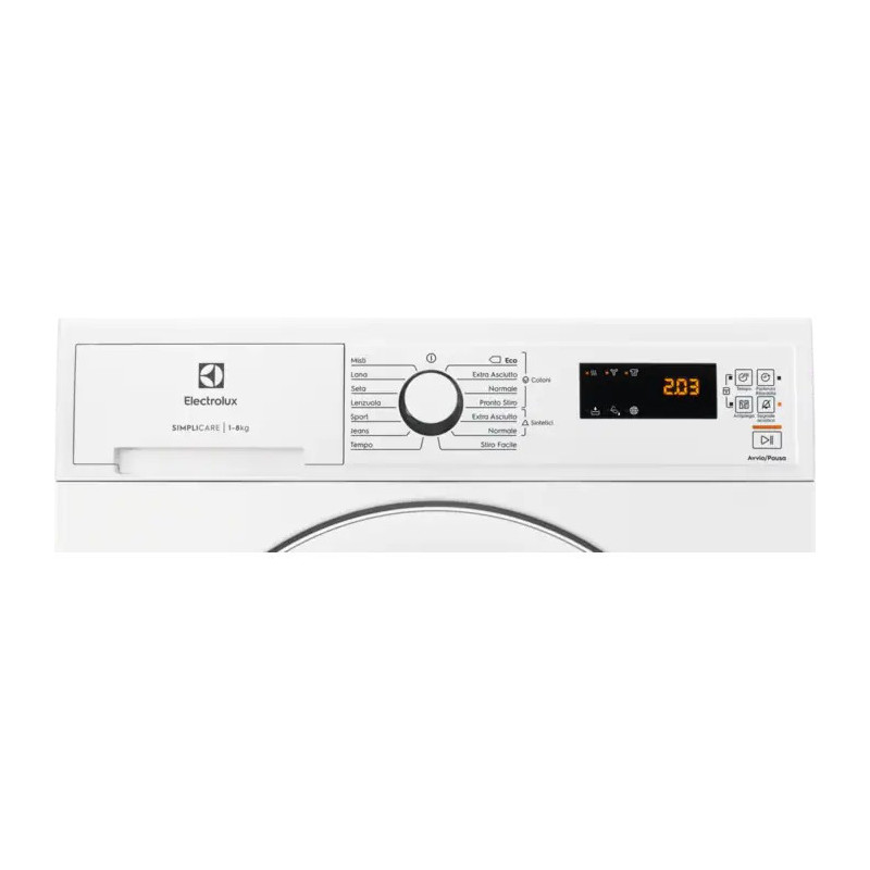 Electrolux EDH4825TW asciugatrice Libera installazione Caricamento frontale 8 kg A++ Bianco In Saldo