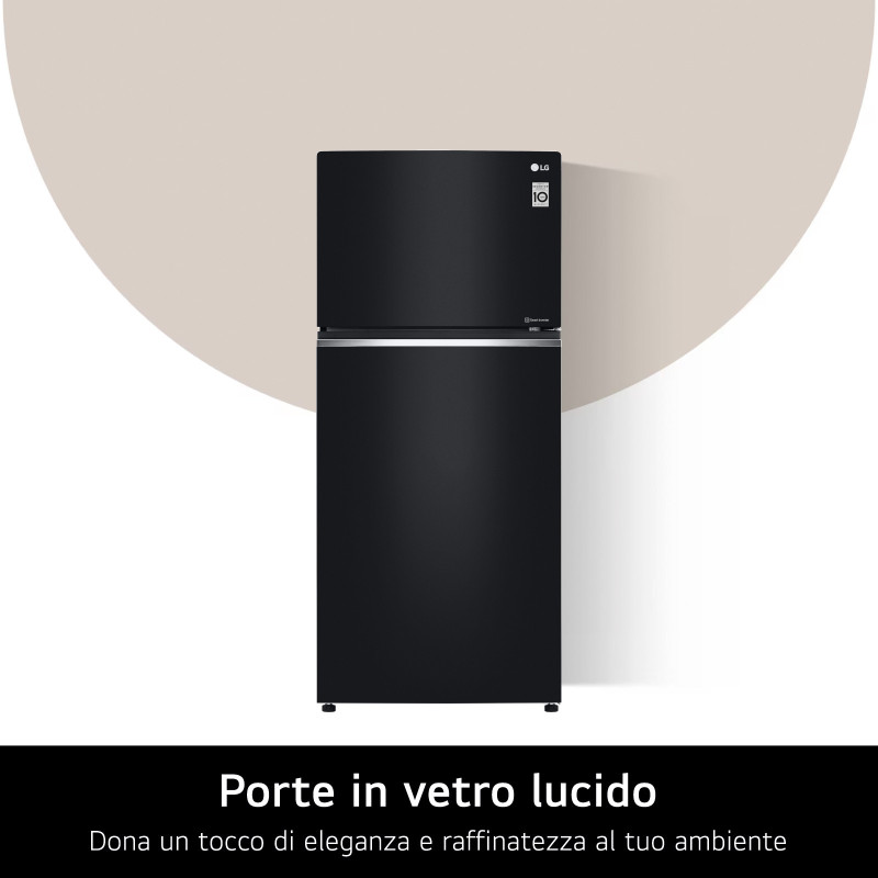 LG GTB744BMBED Frigorifero doppia porta Classe E 506L Porte in vetro Door Cooling Nero Shopping online