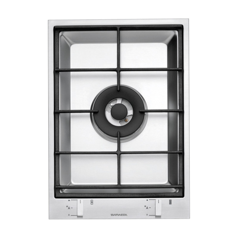 Barazza 1PBF1 piano cottura Acciaio inox Da incasso Gas 1 Fornello(i) Online Outlet