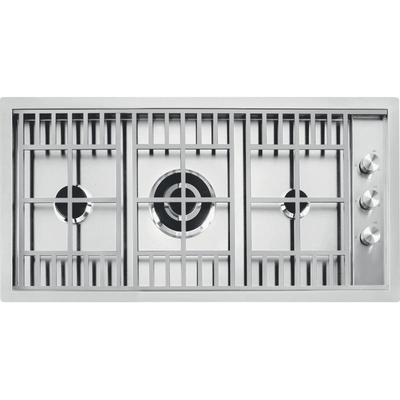 Barazza 1PLB2TI piano cottura Acciaio inox Da incasso Gas 3 Fornello(i) Offerte speciali