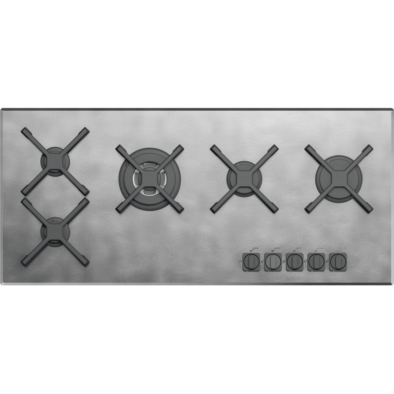 Barazza 1PUN105 piano cottura Nero Acciaio inox Da incasso Gas 5 Fornello(i) Super Saving Price