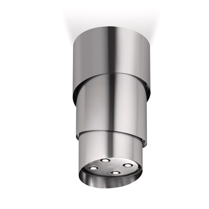 FABER S.p.A. Pareo Evo Plus Cappa aspirante a isola Acciaio inox 590 m³/h Solo un giorno rimasto