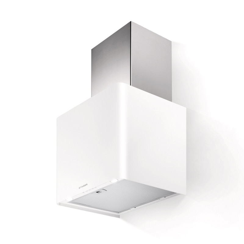 FABER S.p.A. Lithos EG6 WH Led A45 Cappa aspirante a parete Bianco 580 m³/h C Enormi sconti