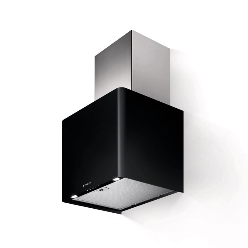 FABER S.p.A. Lithos EG6 BK LED A45 Cappa aspirante a parete Nero 580 m³/h C 50% di sconto con spedizione gratuita