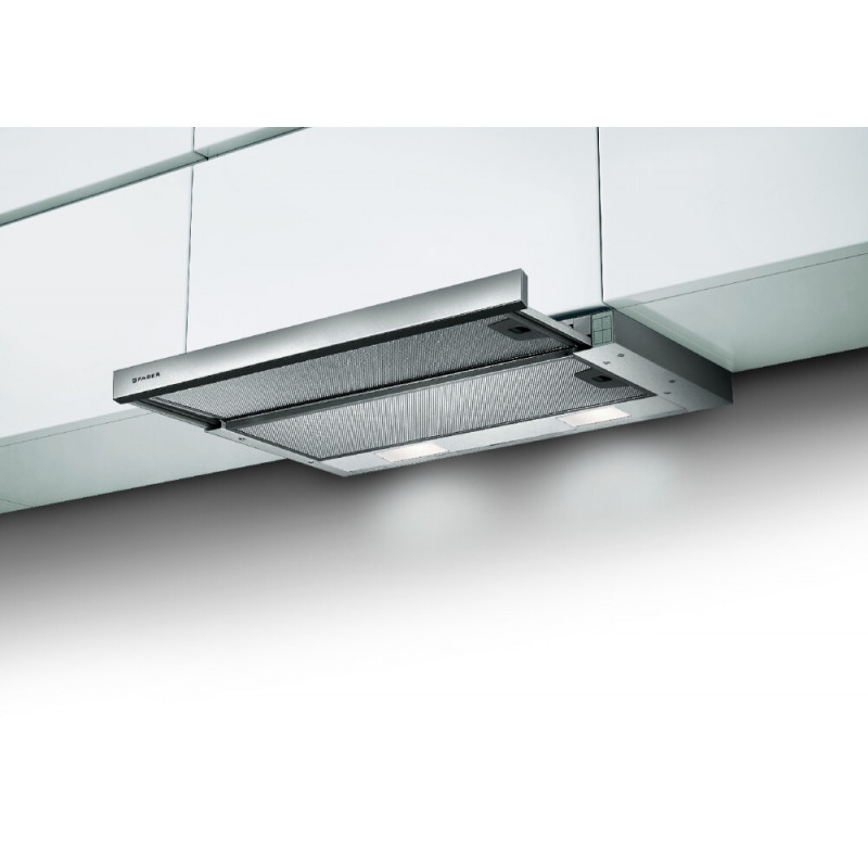 FABER 315.0635.133 Cappa Cucina Aspirante Sottopensile FLEXA NG HIP AM/X A60 420m3/h Acciaio Inox Qualità