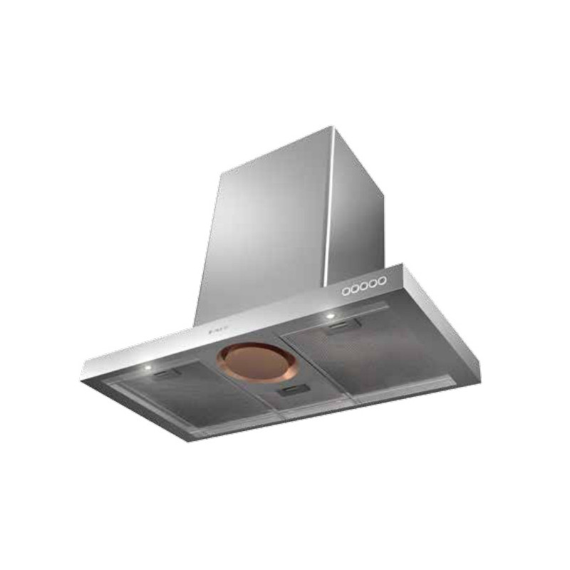 FABER S.p.A. LUFT X A90 Cappa aspirante a parete Argento 720 m³/h Spedizione Gratuita