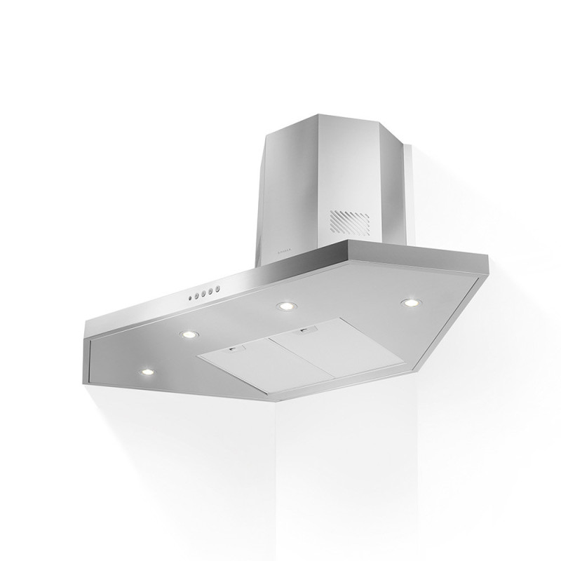 FABER S.p.A. Stilo Angolo/SP Led EV8 X A100 Acciaio inox 700 m³/h C Affare Del Giorno