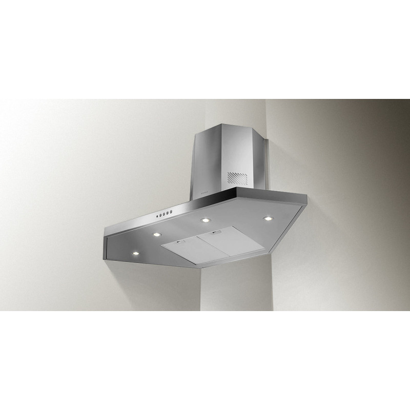 FABER S.p.A. Stilo Angolo/SP Led EV8 X A100 Acciaio inox 700 m³/h C Affare Del Giorno