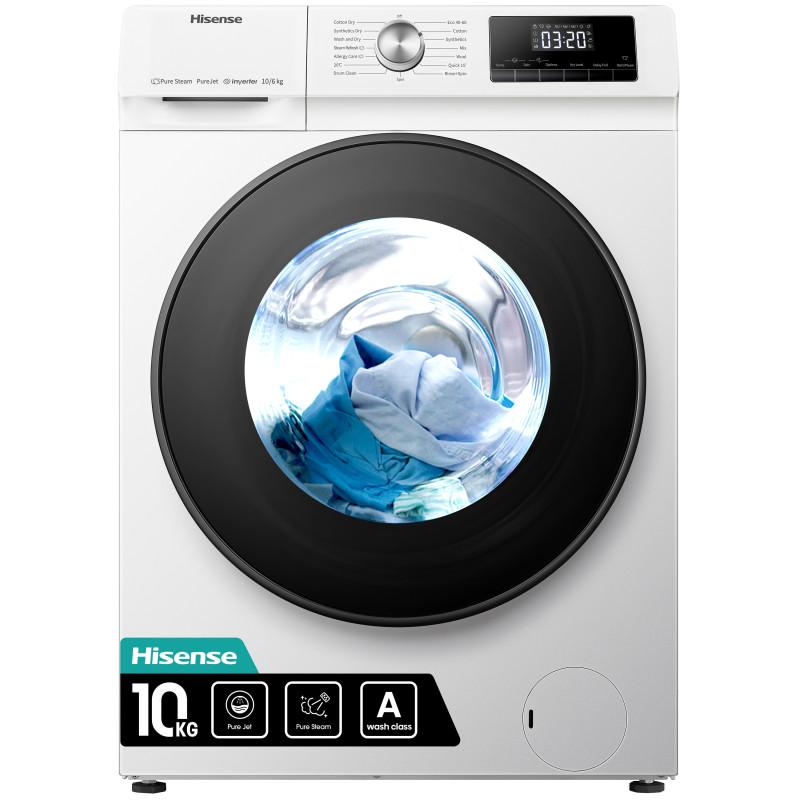 Hisense WDQA1014EVJM lavasciuga Libera installazione Caricamento frontale Bianco D Hotsell