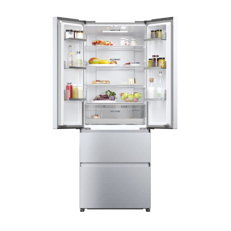 Haier FD 70 Serie 5 HFR5719ENMG frigorifero side-by-side Libera installazione 446 L E Argento Comprare a buon mercato