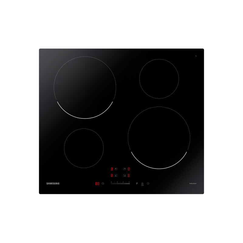 Samsung NZ64T3707AK Piano cottura a induzione 60cm 4 bruciatori Limitatore di potenza Grande vendita