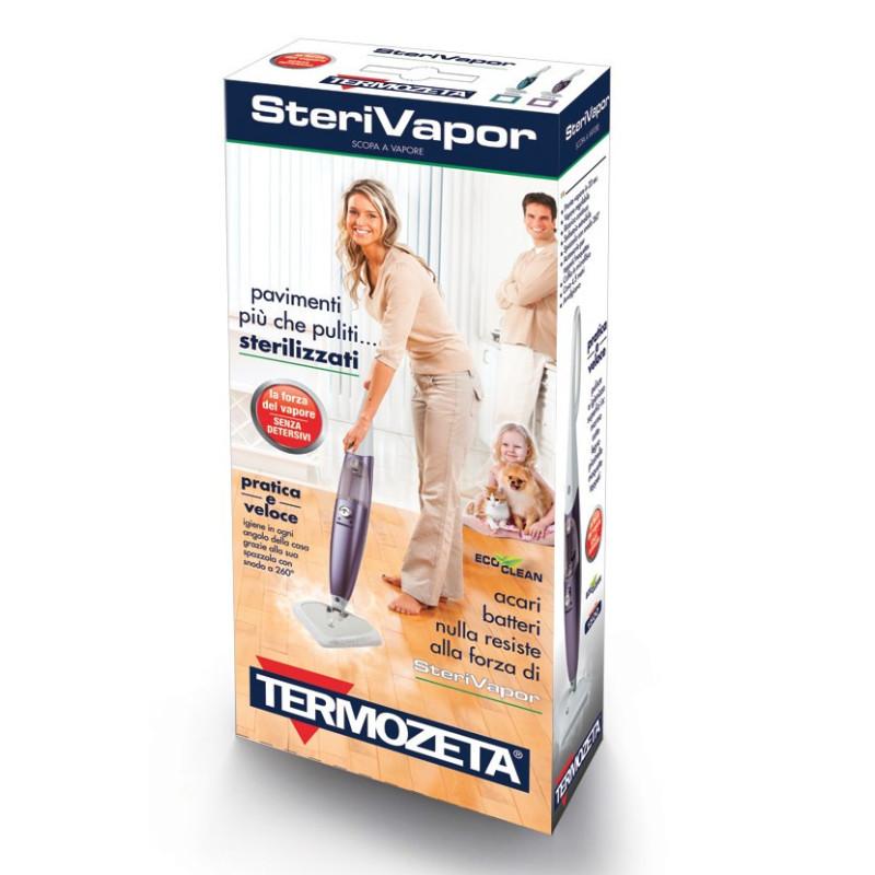 Termozeta 72703L Pulitore a vapore Scopa a vapore 0 65 L 1500 W Viola Bianco Cyber Monday