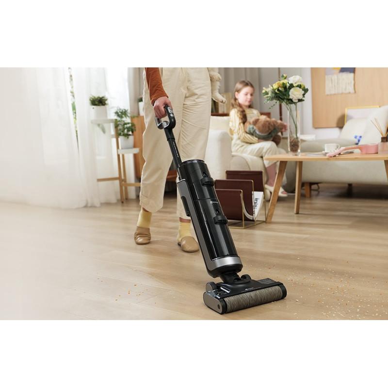 EZVIZ RH1 Aspirapolvere verticale Batteria Secco e bagnato HEPA Senza sacchetto 200 W Nero Grigio 4 Ah Offerta natalizia