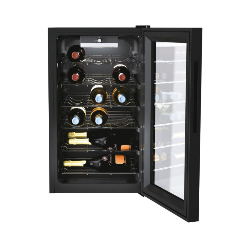 Candy CWC 021 M/NF Cantinetta vino con compressore Libera installazione Nero 21 bottiglia/bottiglie Bestseller