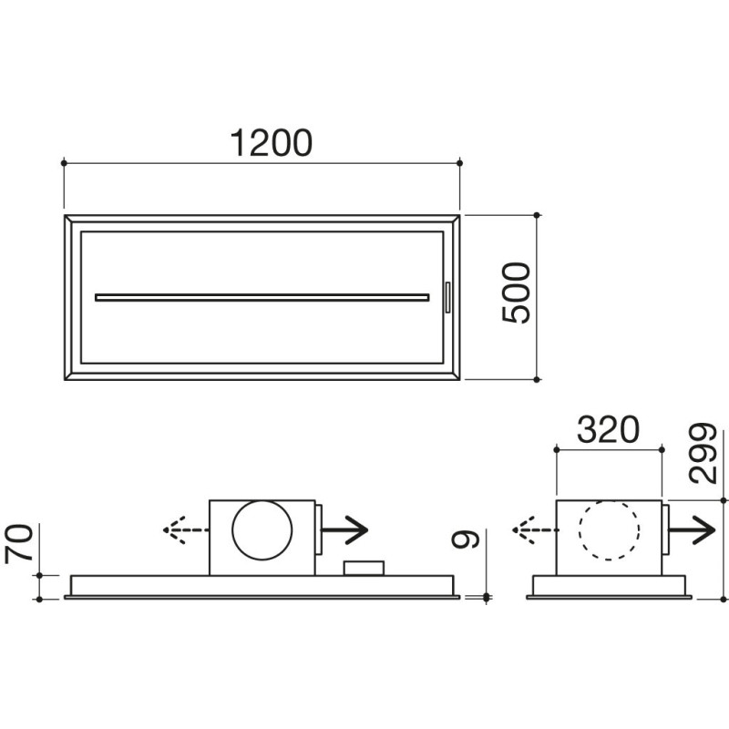 Barazza 1KBAS12 cappa aspirante Integrato a soffitto Acciaio inox 1000 m³/h 50% di sconto per tempo limitato
