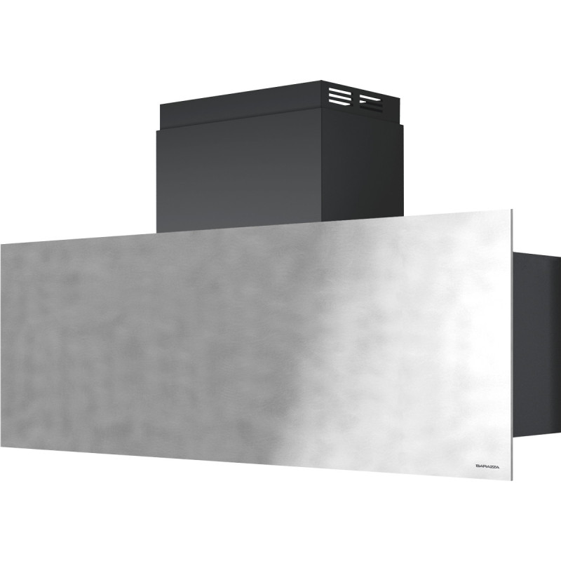 Barazza 1KUNP121 cappa aspirante Cappa aspirante a parete Nero Acciaio inox 800 m³/h A Vendita