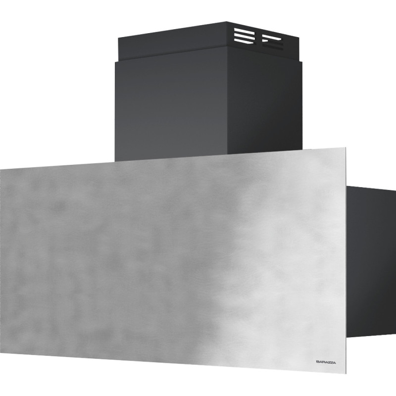 Barazza 1KUNP91 cappa aspirante Cappa aspirante a parete Nero Acciaio inox 800 m³/h A Promozione