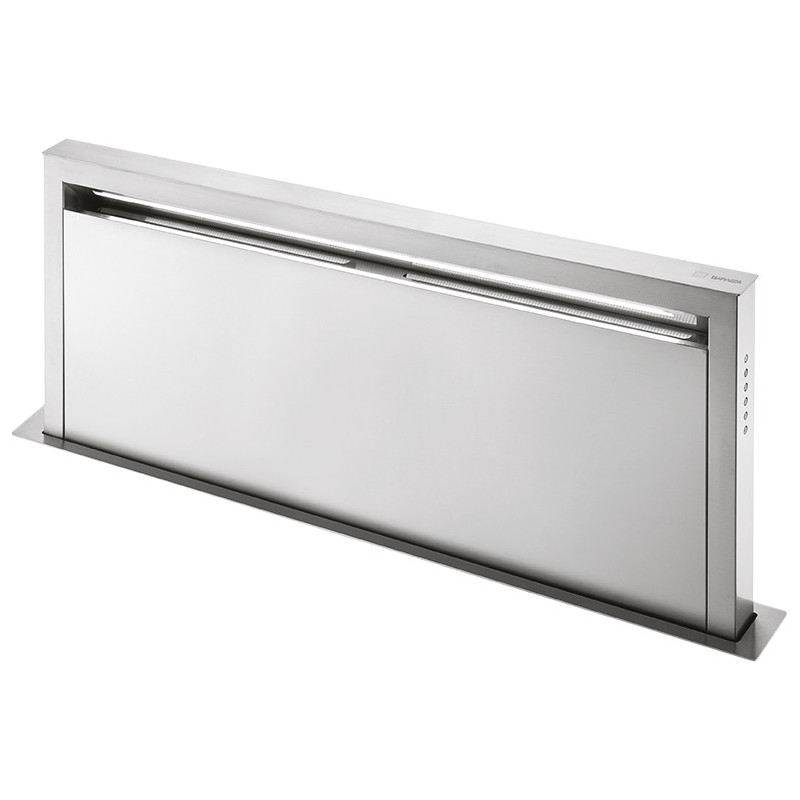 Barazza 1KBDD12 cappa aspirante Aspirazione verso il basso Acciaio inox 1000 m³/h C Spedizione Gratuita