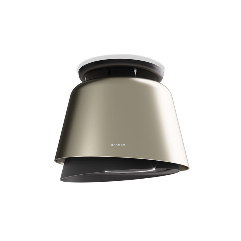 FABER S.p.A. Belle Plus Gold/W.DG Matt Cappa aspirante a isola Oro 610 m³/h Pezzi Unici