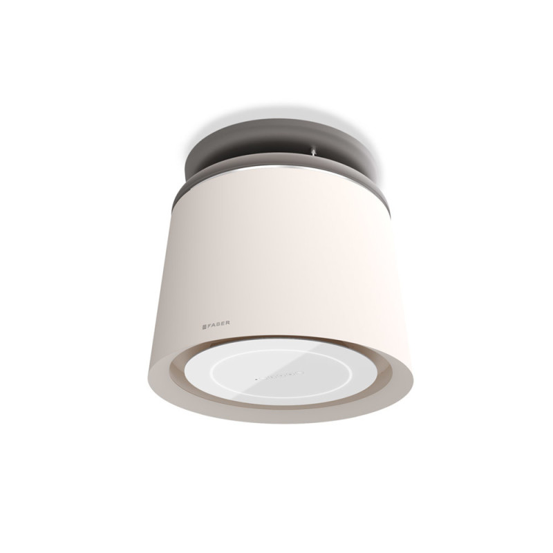 FABER S.p.A. Celine Plus WW/CG Matt Cappa aspirante a isola Bianco 610 m³/h Soddisfazione Garantita