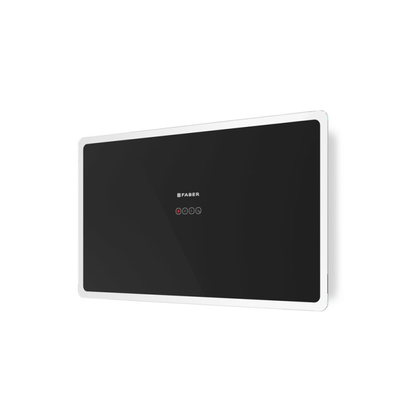FABER S.p.A. Glam Fit 80 BK Cappa aspirante a parete Nero 570 m³/h Consegna Veloce