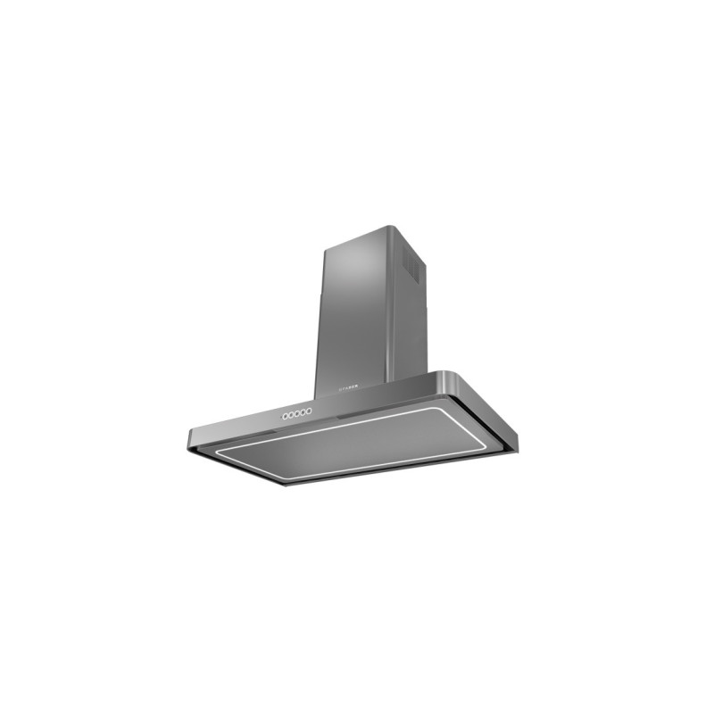 FABER S.p.A. T-Light Inox A90 Evo Cappa aspirante a parete Acciaio inox 690 m³/h Convenienza