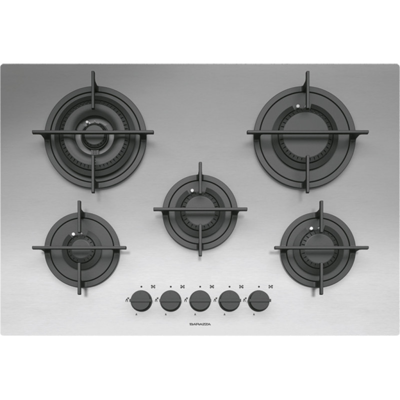 Barazza 1PMD70 piano cottura Acciaio inox Da incasso 75 cm Gas 5 Fornello(i) Comprane uno, ottenene uno gratis