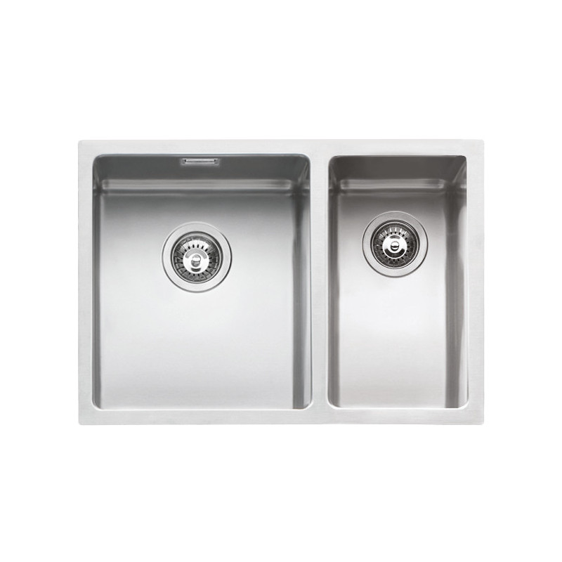 Barazza 1X642I lavello Lavello ad incasso Rettangolare Acciaio inox Ritorno libero