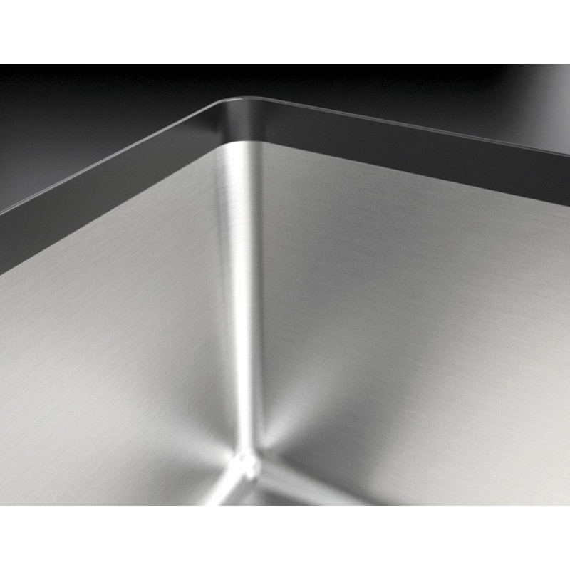 Barazza 1X4040S lavello Lavello sottopiano Quadrato Acciaio inox Ultimo giorno