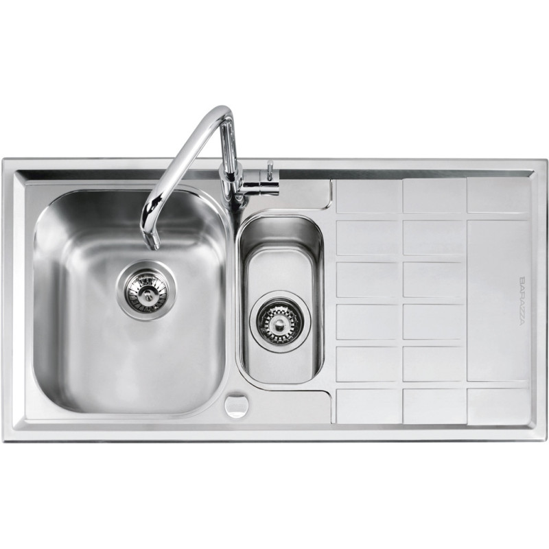 Barazza 1LLV100/D lavello Lavello ad incasso Rettangolare Acciaio inox Fino al 55% di sconto