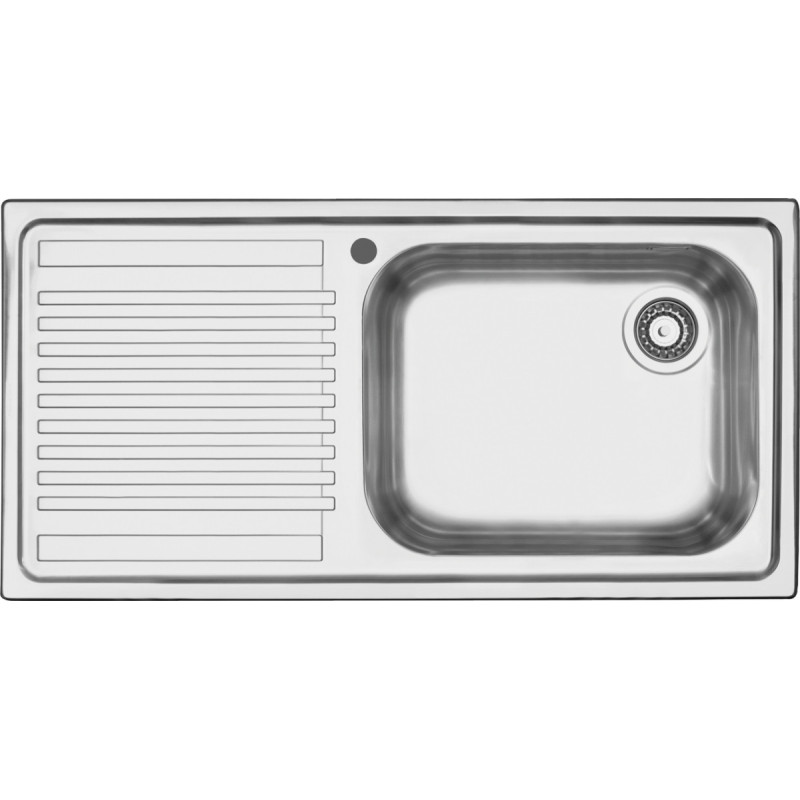 Barazza 1LFS10S lavello Lavello ad incasso Rettangolare Acciaio inox Officina