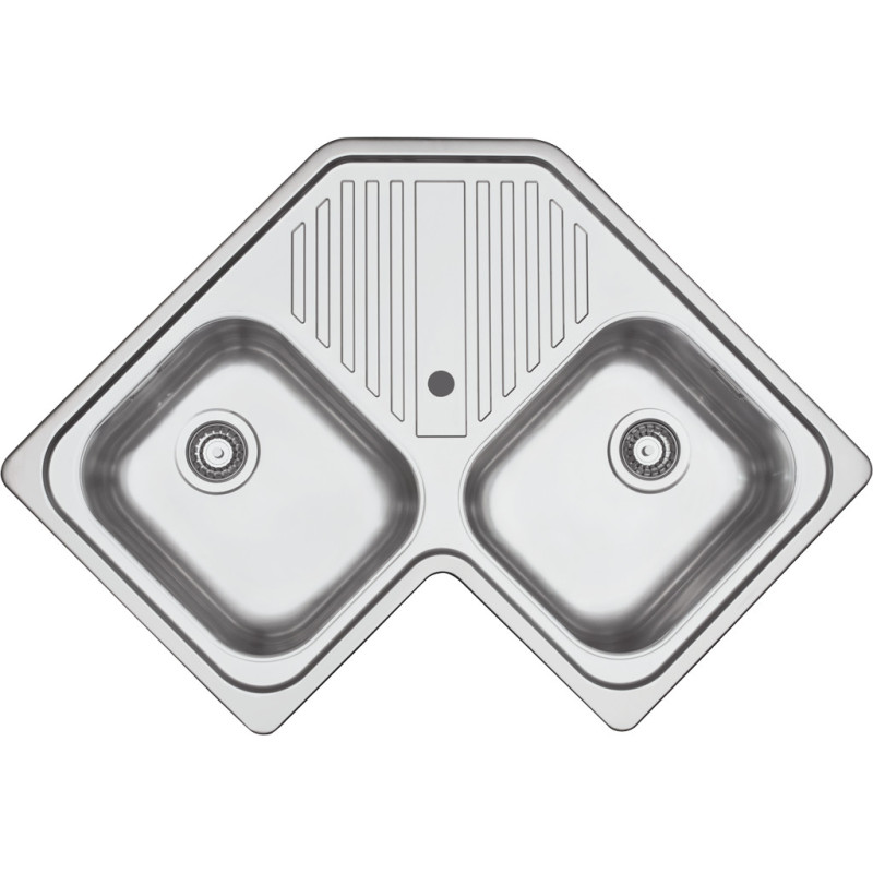 Barazza 1LFS82A lavello Lavello ad incasso Angolo Acciaio inox Esporta salva