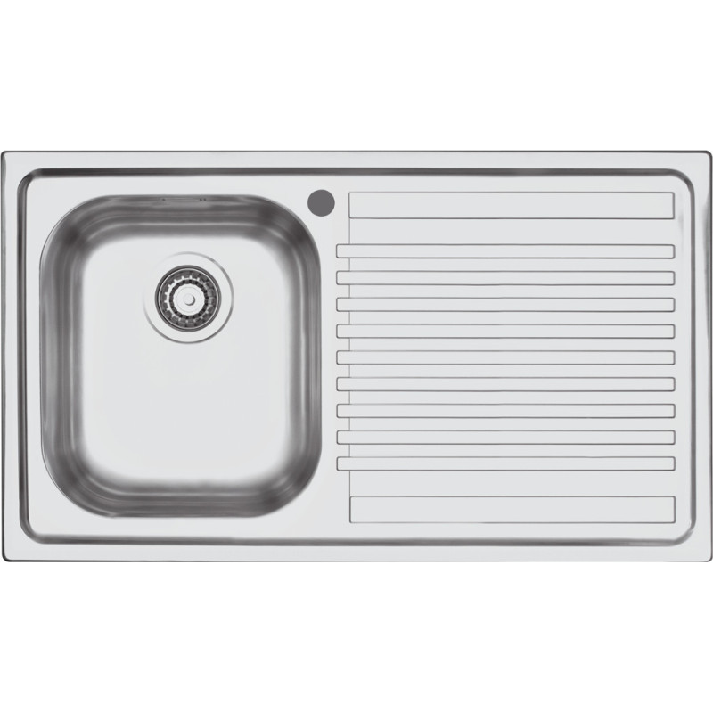 Barazza 1LFS91D lavello Lavello ad incasso Rettangolare Acciaio inox Duty-free