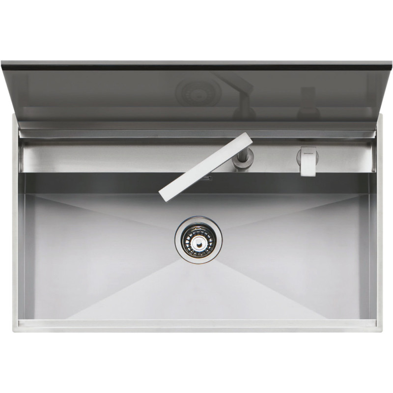 Barazza 1LLB90 lavello Lavello ad incasso Rettangolare Acciaio inox Italia