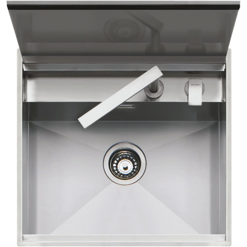 Barazza 1LLB60 lavello Lavello ad incasso Rettangolare Acciaio inox In Linea