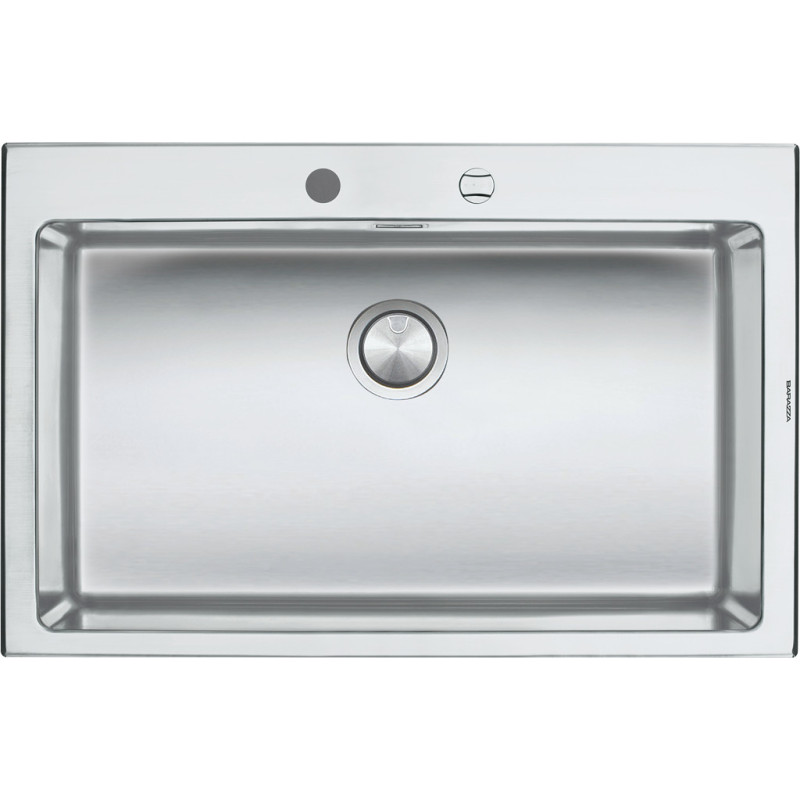 Barazza 1LBO81 lavello Lavello ad incasso Rettangolare Acciaio inox Qualità