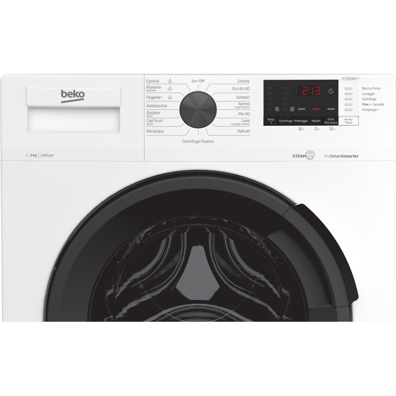 Beko WTX91482AI-IT lavatrice Caricamento frontale 9 kg 1400 Giri/min Bianco Sconto di tempo limitato