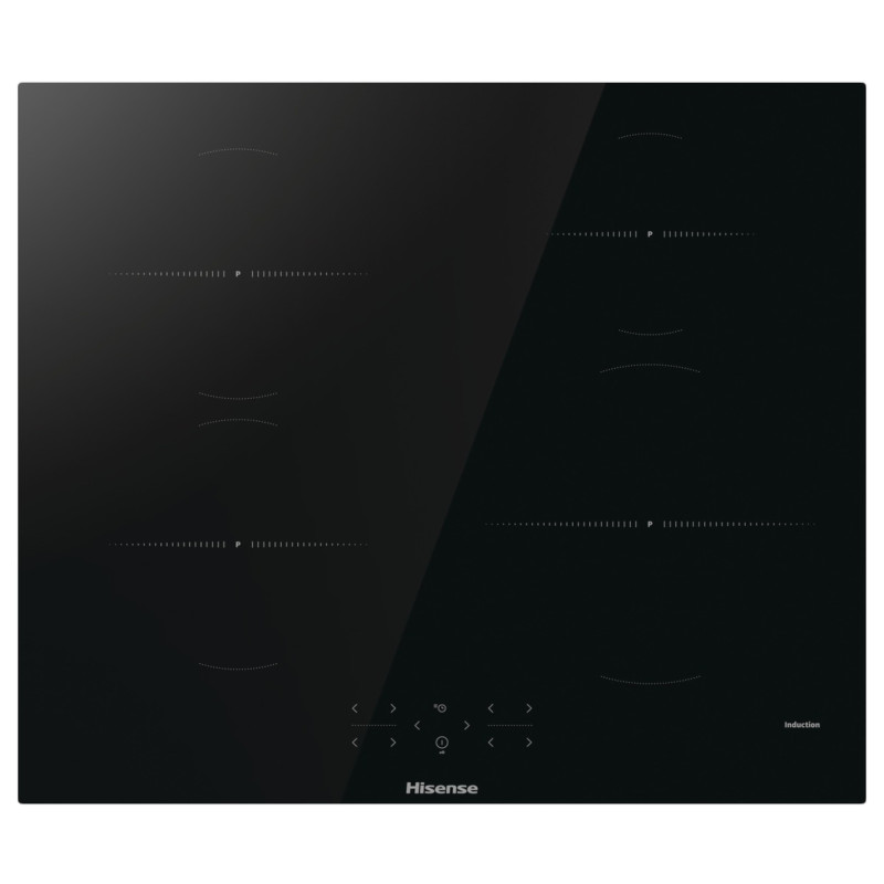 Hisense HI6401BSC piano cottura Nero Da incasso 59.5 cm Piano cottura a induzione 4 Fornello(i) Offerta Giorno del Papà