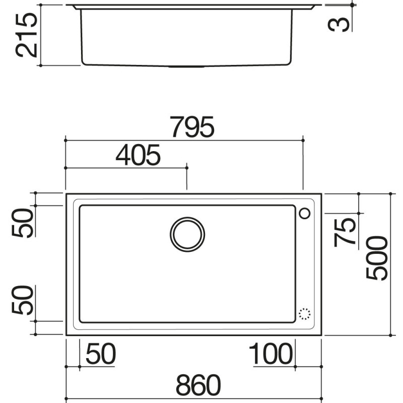 Barazza 1LES91R lavello Lavello ad incasso Rettangolare Acciaio inox Fino al 55% di sconto