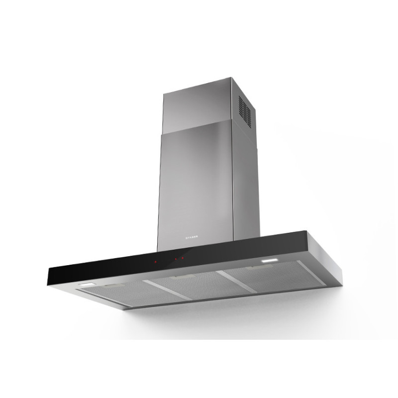 FABER S.p.A. Stilo Glass Smart A90 Cappa aspirante a parete Acciaio inox 690 m³/h B Nuovo