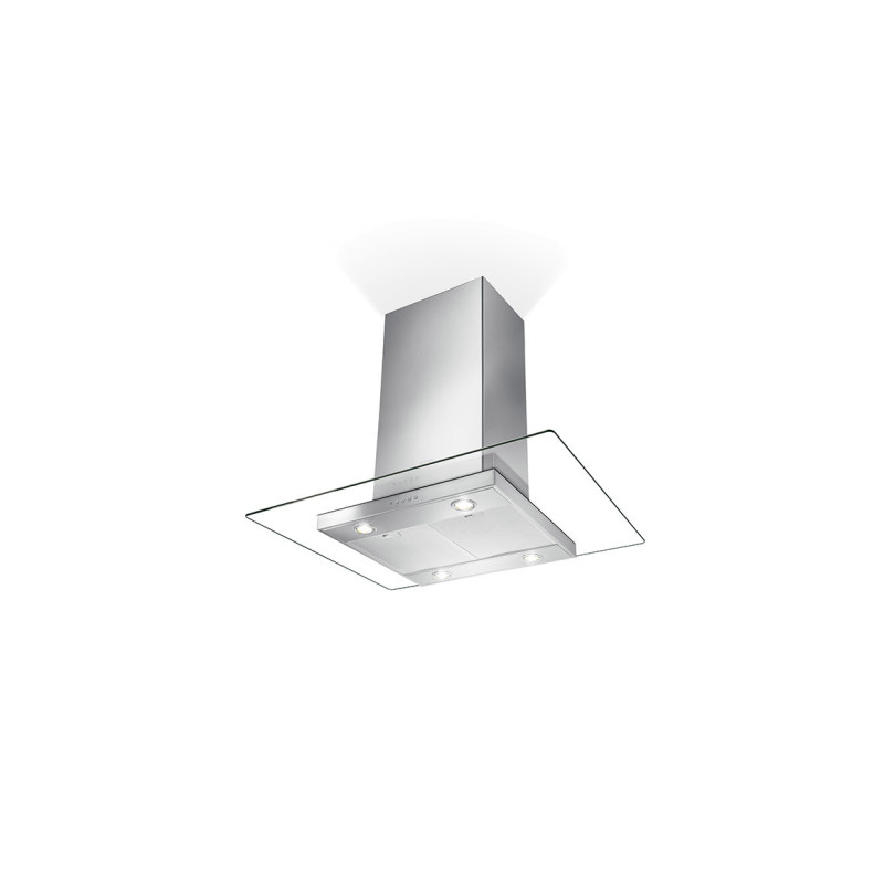 FABER S.p.A. GLASSY ISOLA/SP Cappa aspirante a isola Acciaio inox 700 m³/h B Convenienza