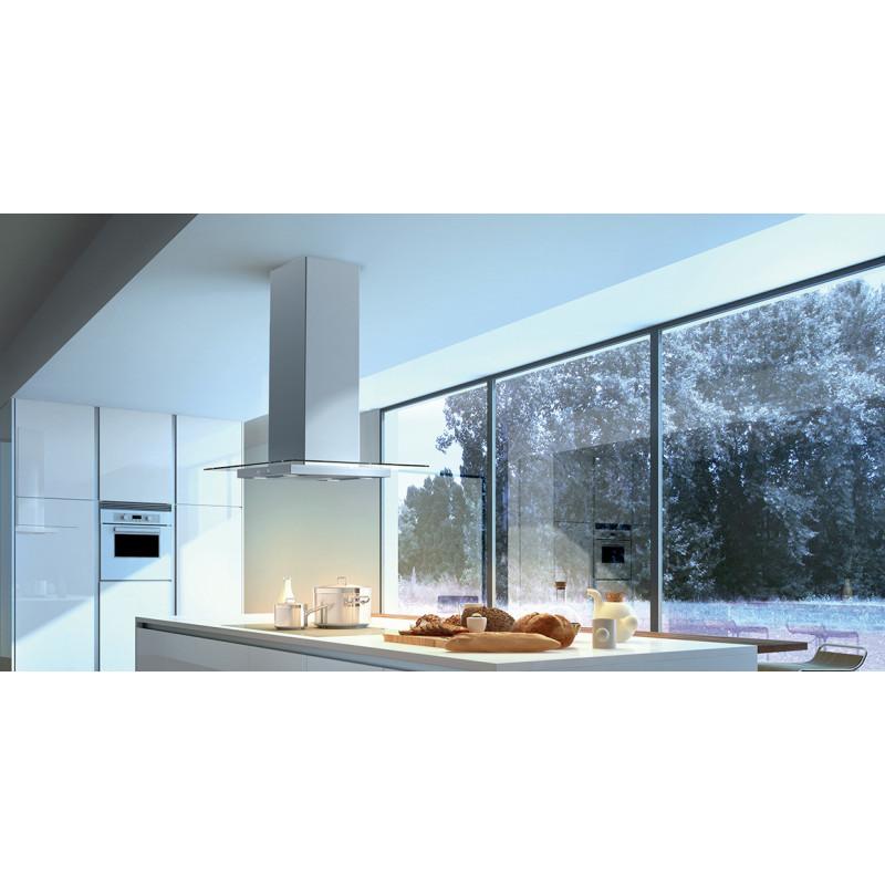 FABER S.p.A. GLASSY ISOLA/SP Cappa aspirante a isola Acciaio inox 700 m³/h B Convenienza