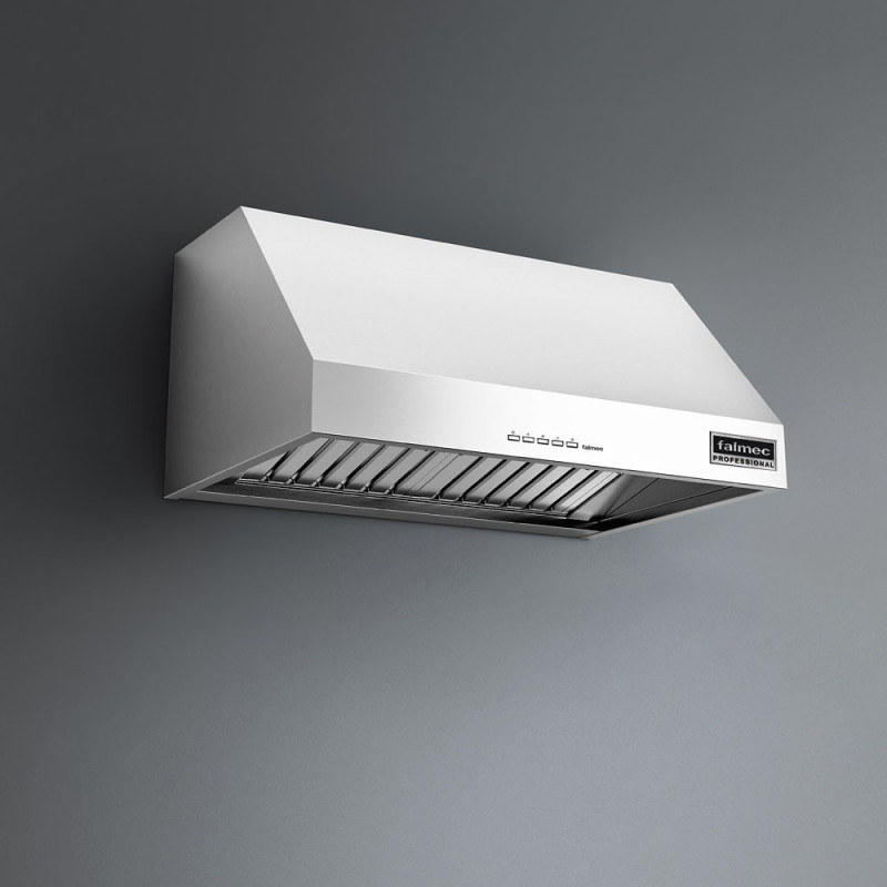 Falmec Zeus Pro Cappa aspirante a parete Acciaio inox 1000 m³/h A Rilascio limitato