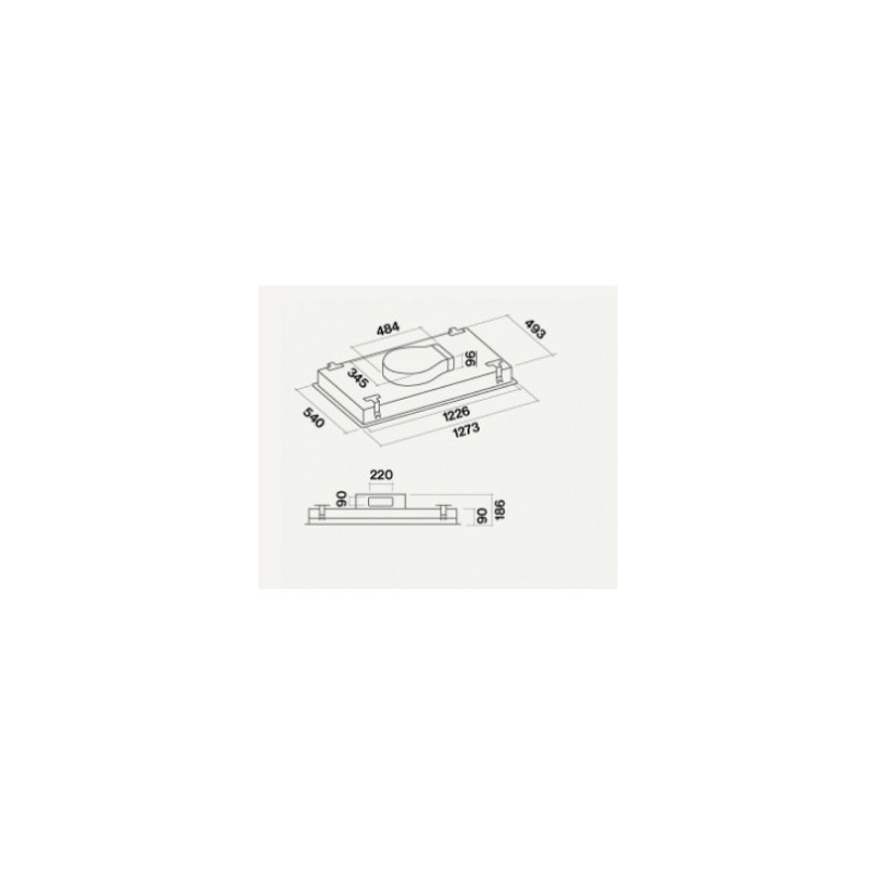 Falmec Stella Integrato a soffitto Acciaio inox B Fino al 60% di sconto
